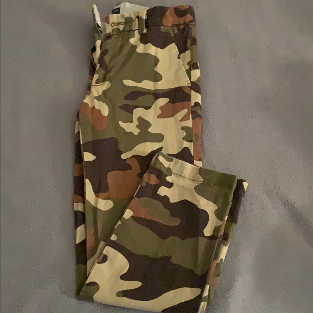 Boys RL camouflage pants.